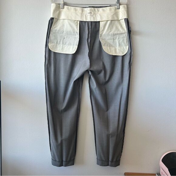 Isabel Marant Etoile Gray Wool trouser pants - Picture 12 of 15